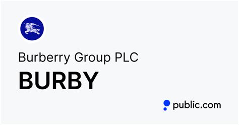 burberry asx code|Burberry Group plc (BURBY) .